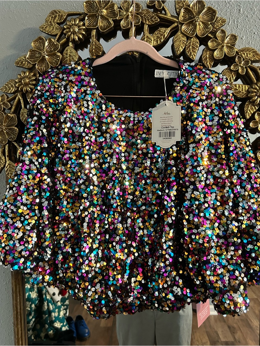 Ivy City Co Confetti Top